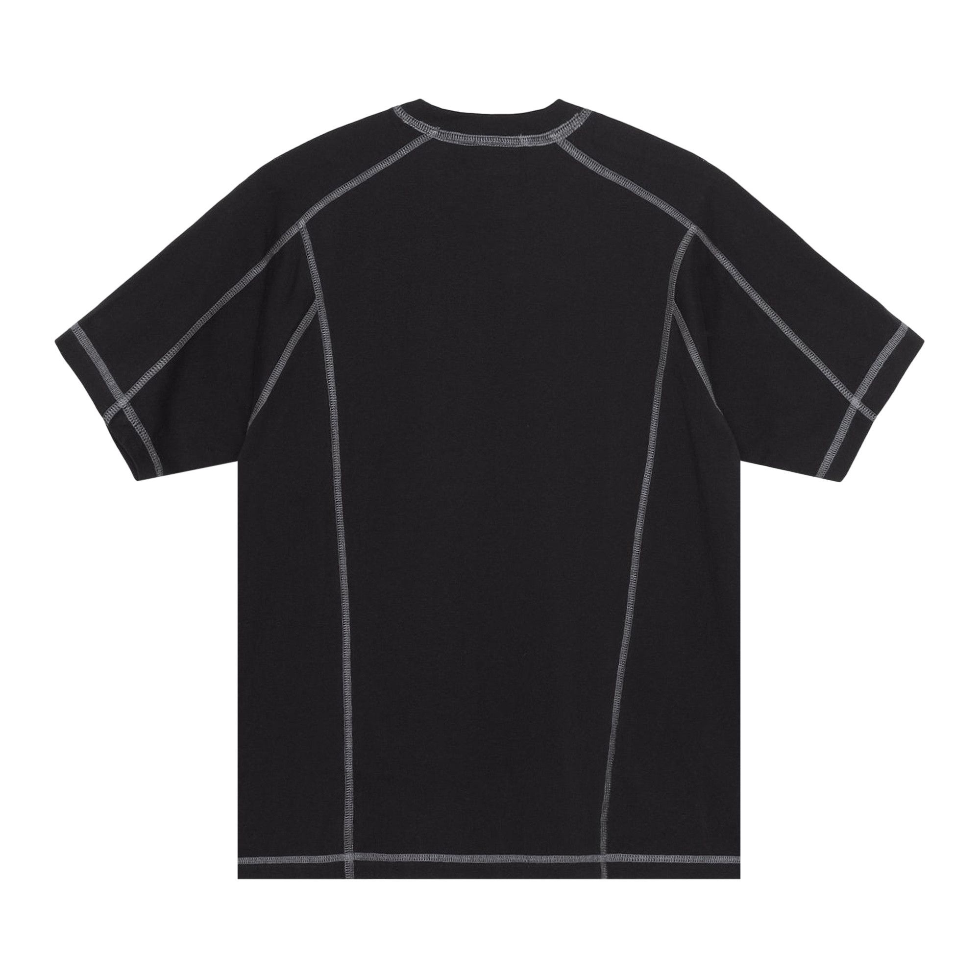 Stussy Wave Short-Sleeve Crew 'Black' - 2