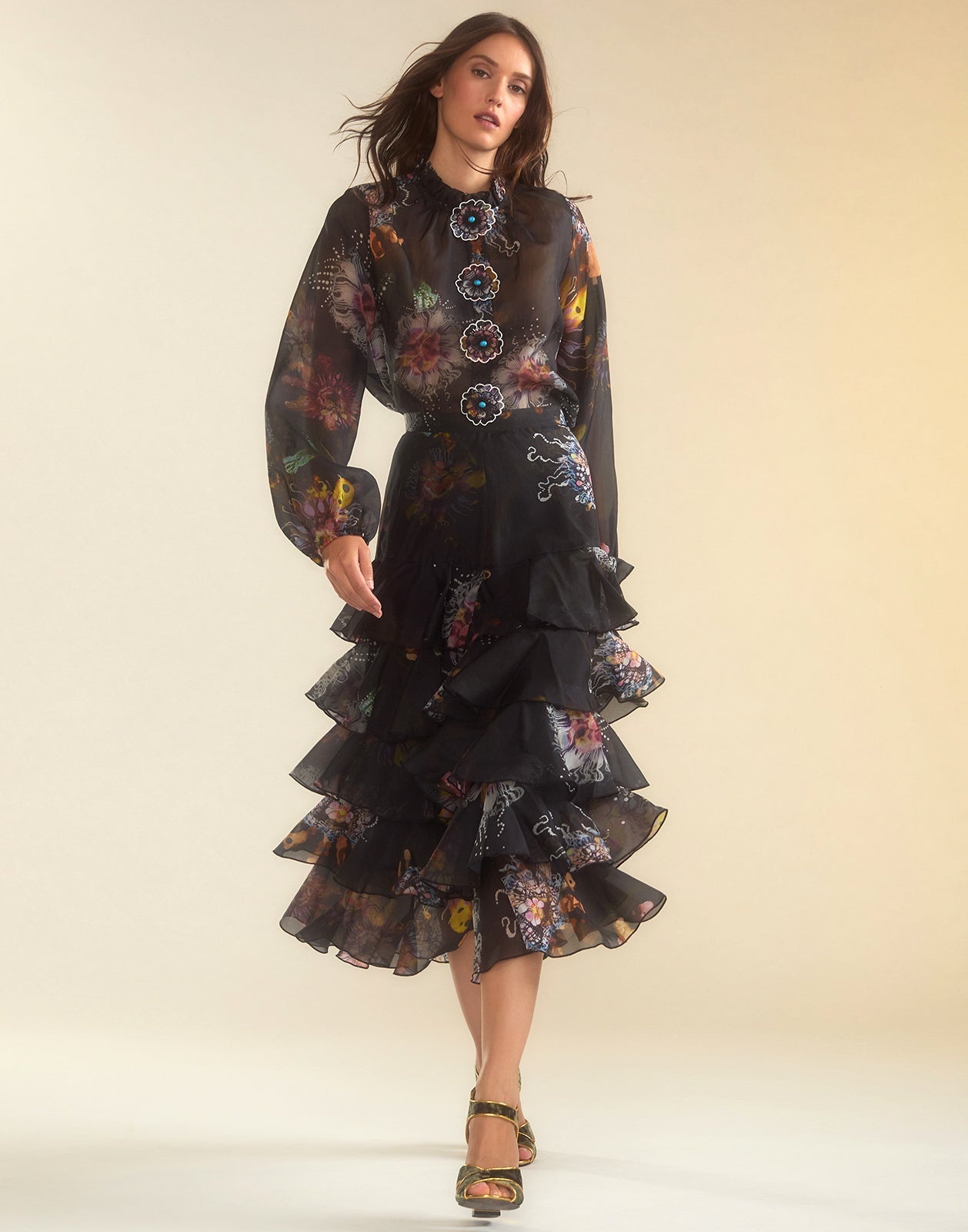 Prim Silk Organza Blouse - 5