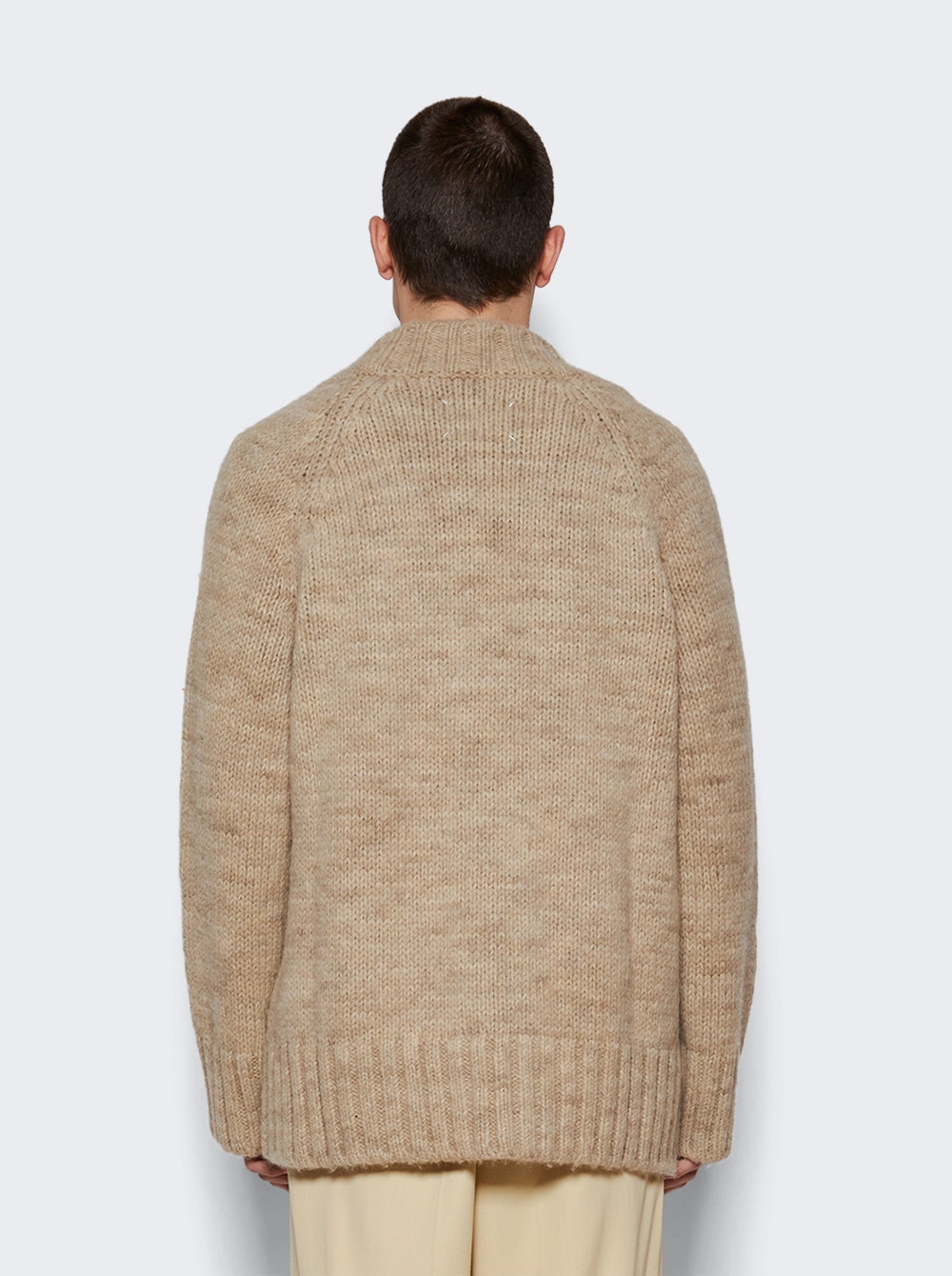 Botanical Dye Cardigan Light Brown - 5