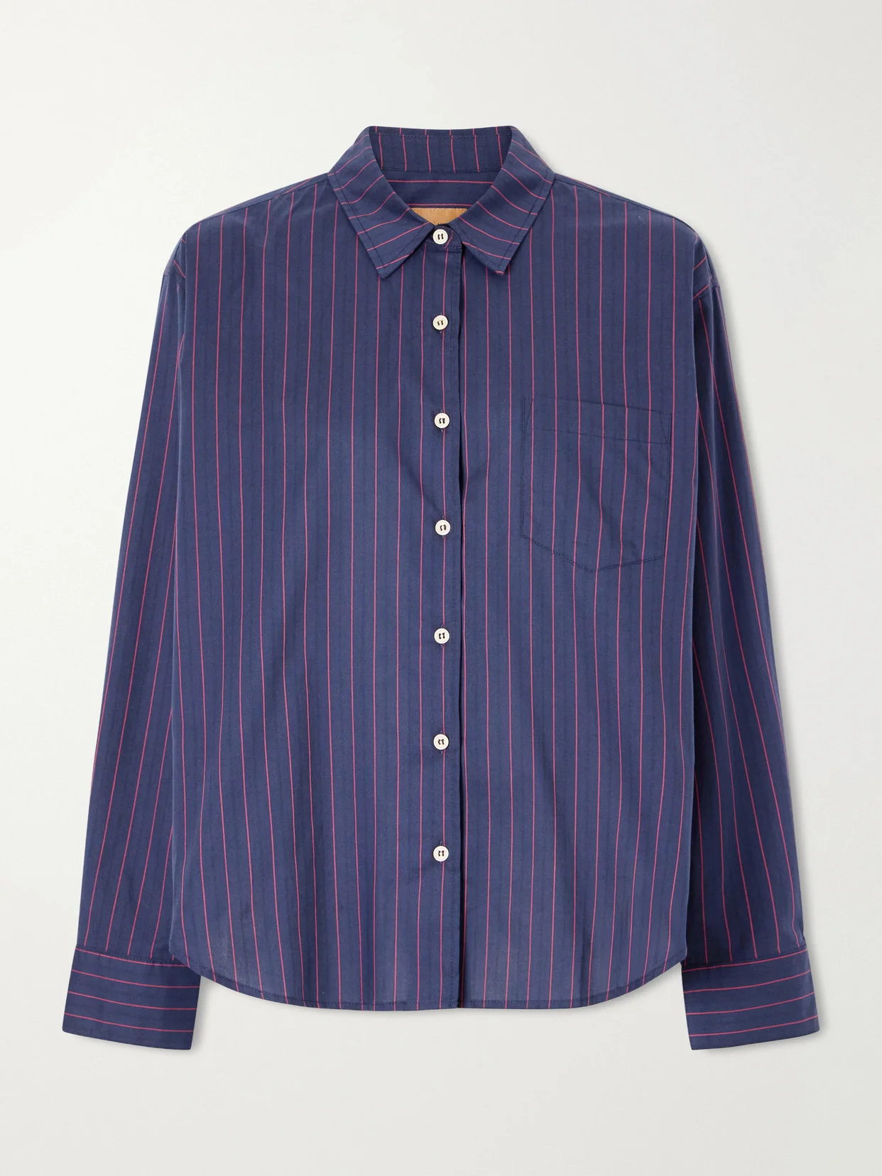 Weekend Striped Cotton Shirt - 1