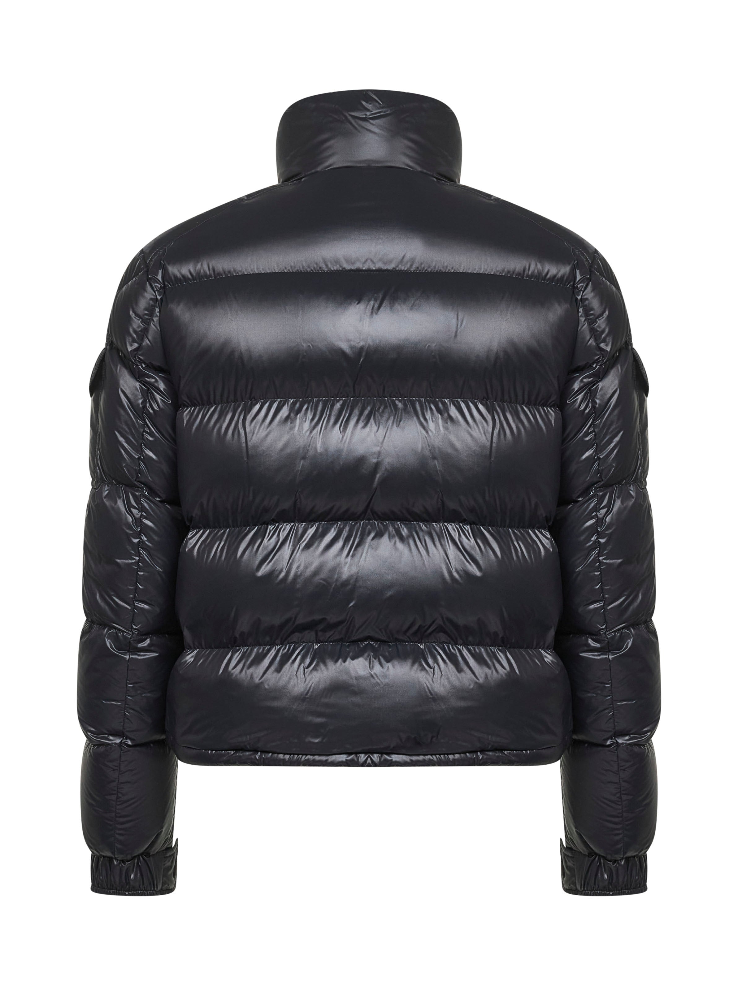 Black Levitha short down jacket - 2