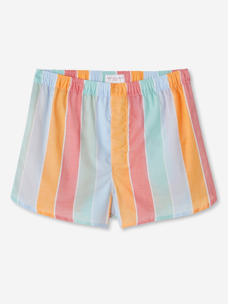 Men's Modern Fit Boxers Amalfi 18 Cotton Batiste Multi - 1