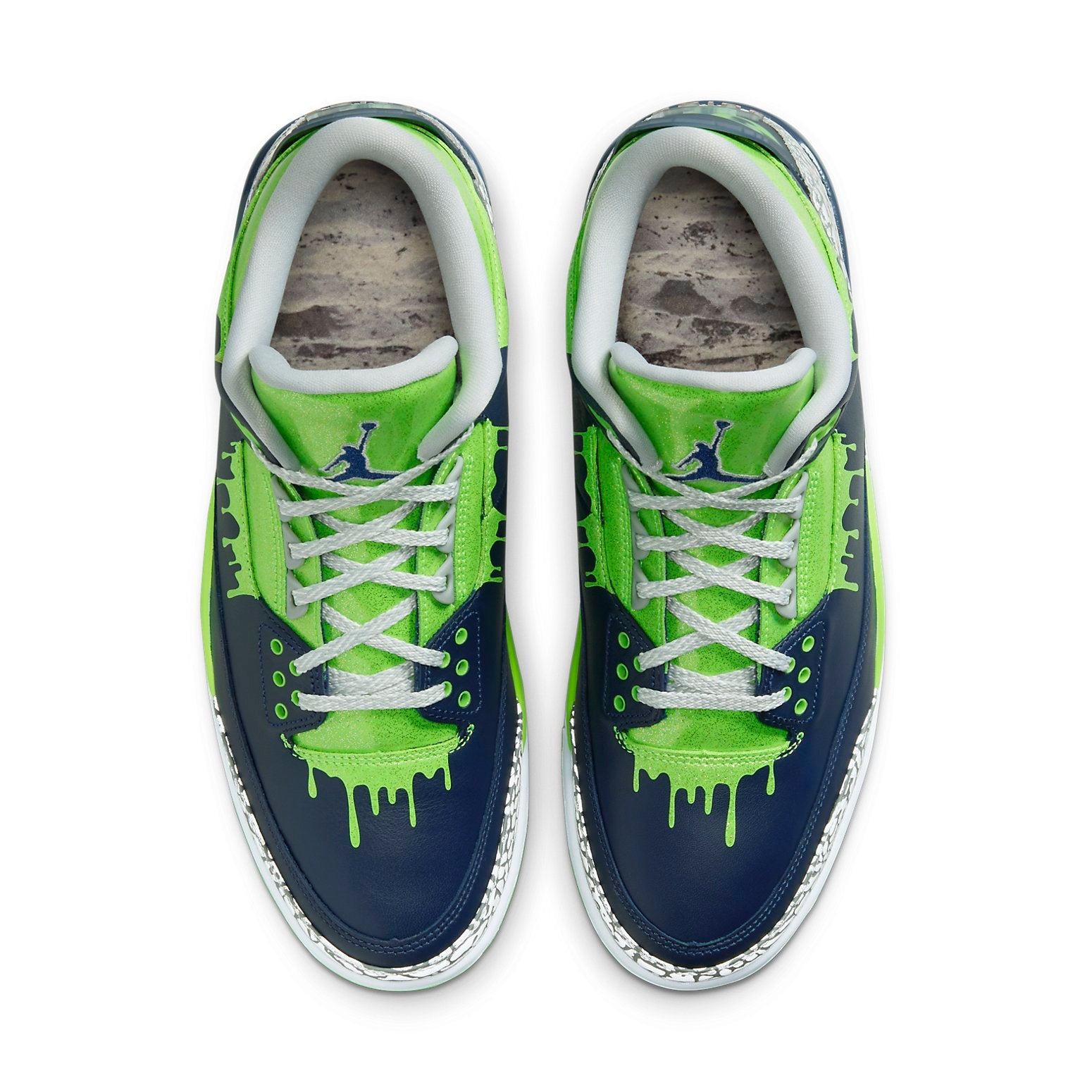 Air Jordan 3 Retro x Doernbecher XIX 'Navy Green' FZ3030-919 - 4