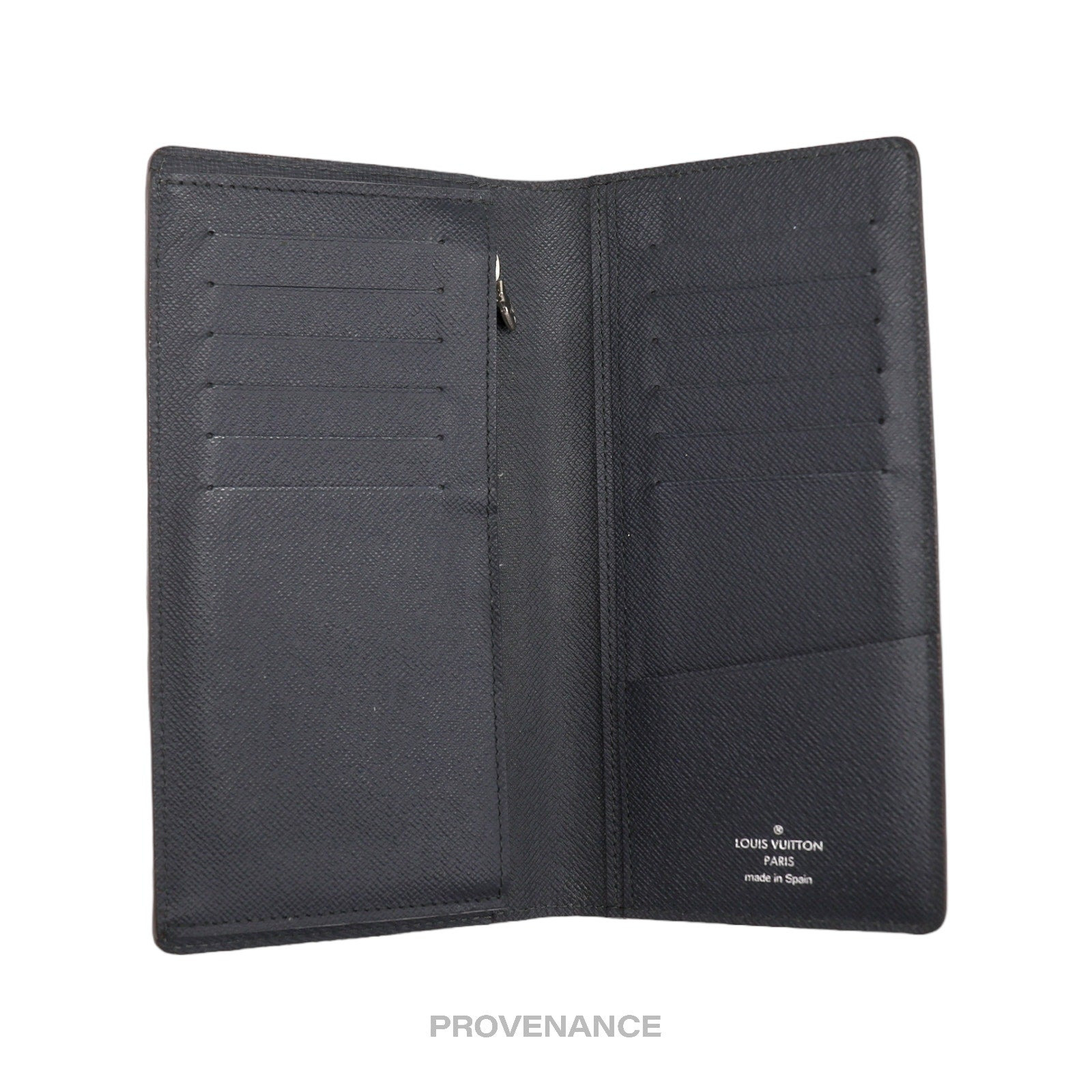 Louis Vuitton Brazza Long Wallet - Blue Marine Epi - 6