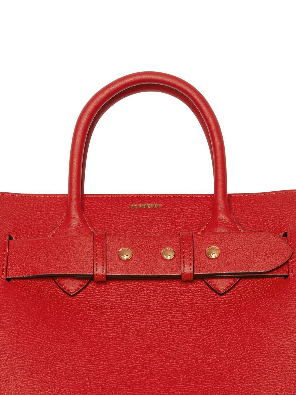 The Small Leather Triple Stud Belt Bag - 3