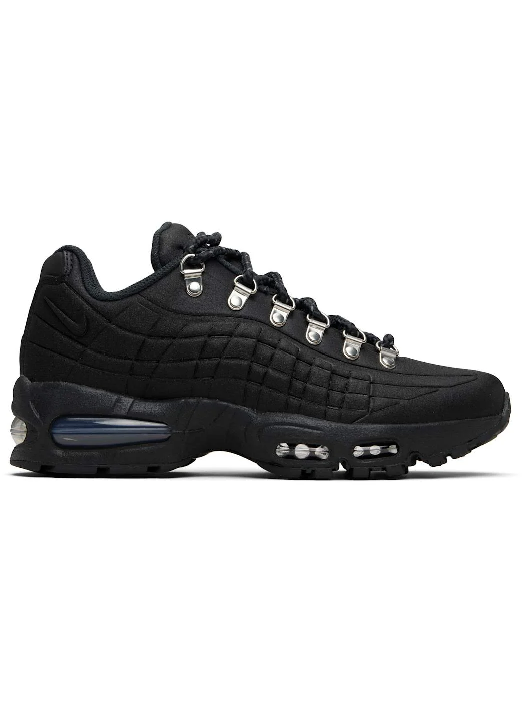 Black Air Max 95 Big Bubble Sneakers - 1