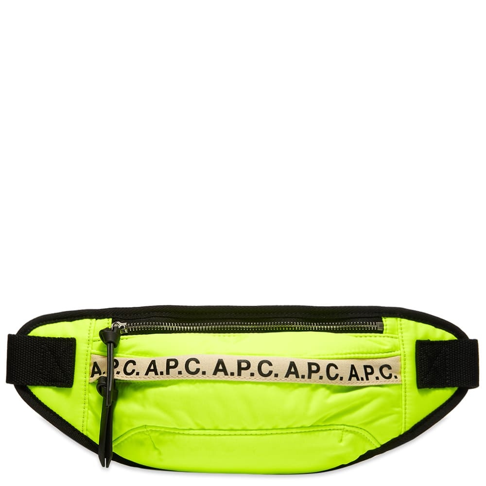 A.P.C. Tape Logo Waist Bag - 1