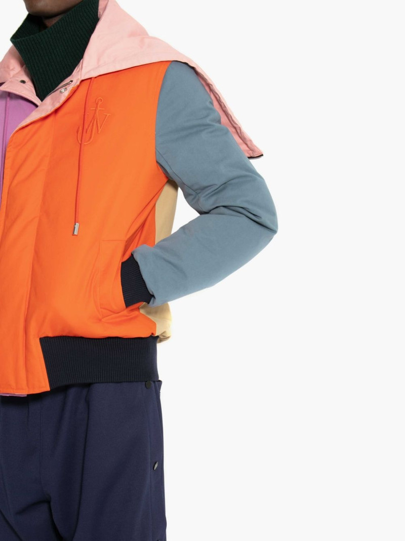 COLOUR BLOCK BOMBER JACKET 5