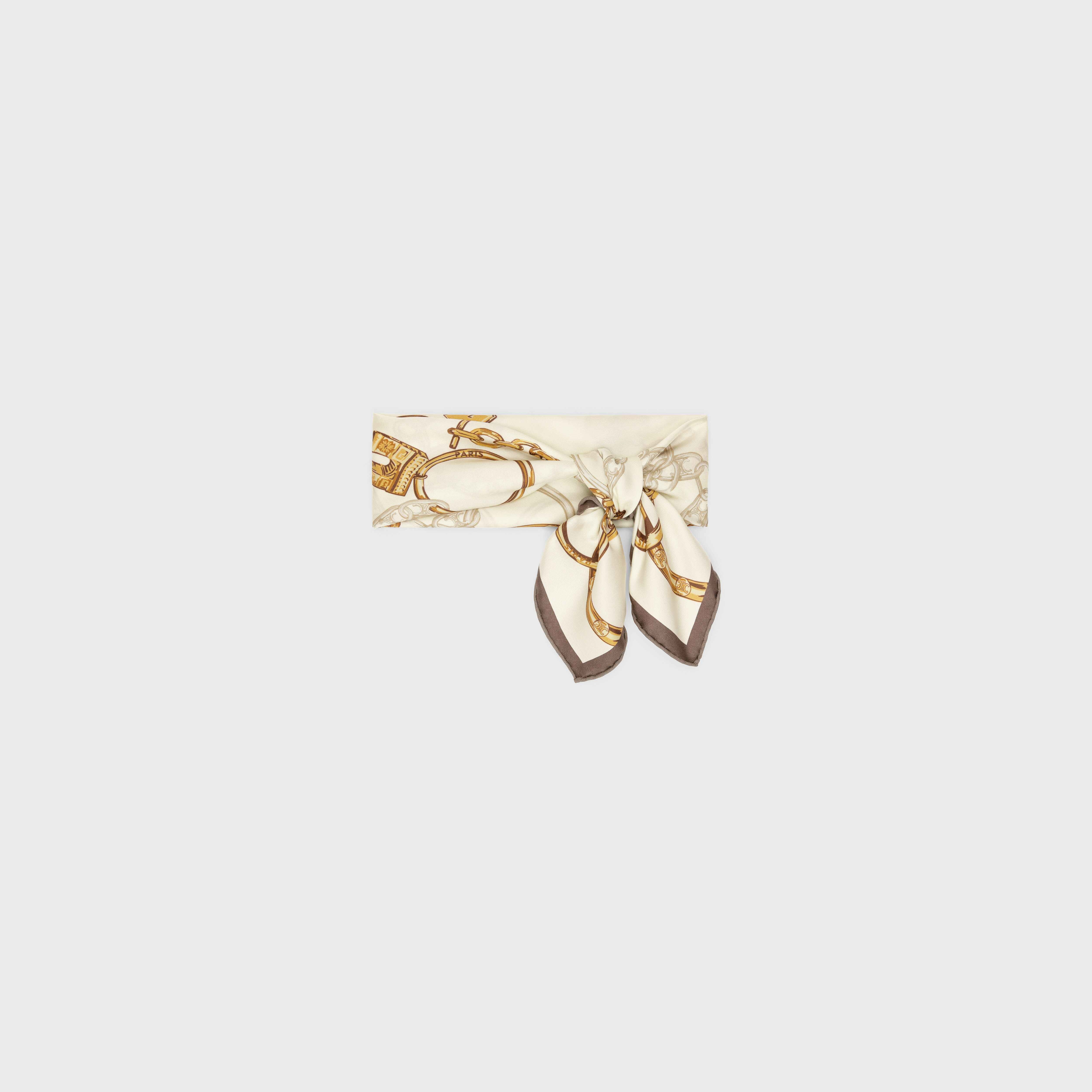 BANDANA IN SILK TWILL - 3