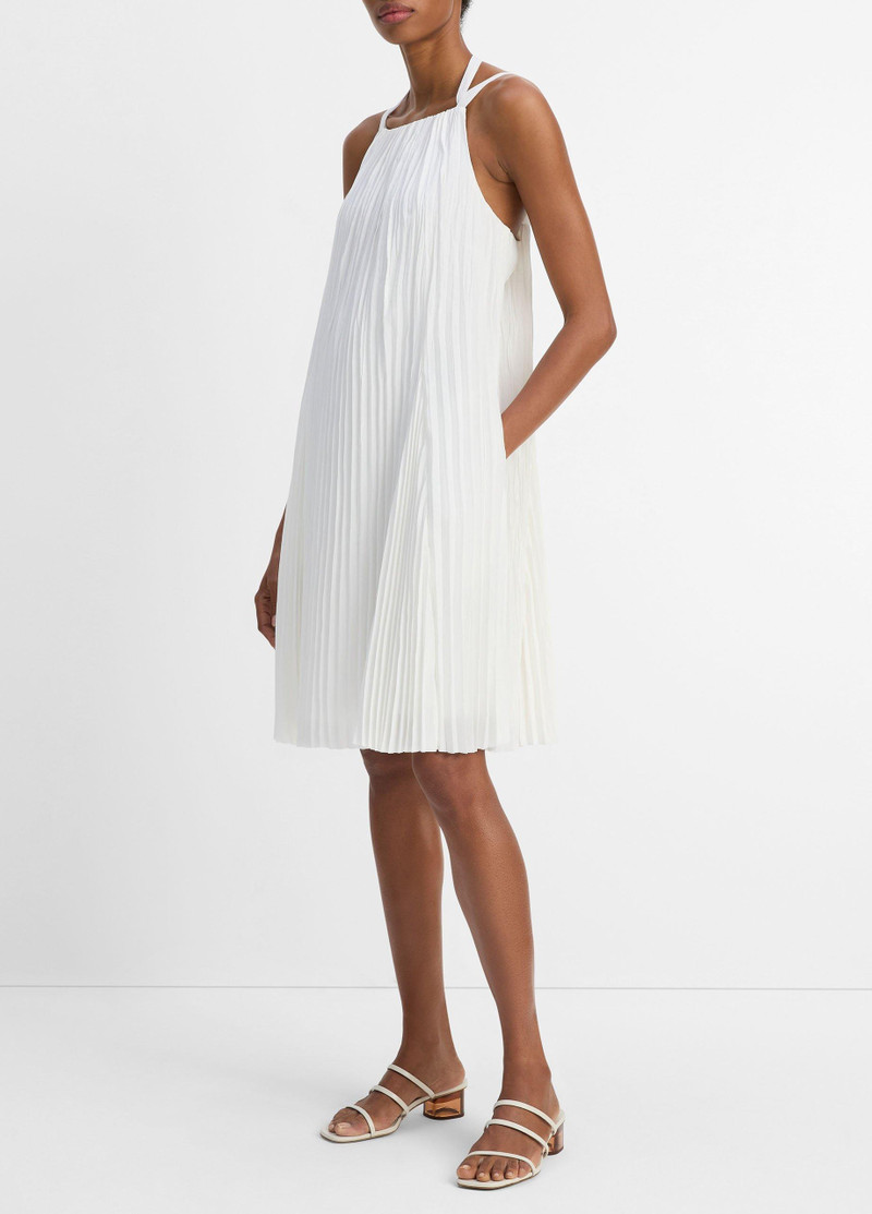Pintuck Pleated A-Line Dress 2