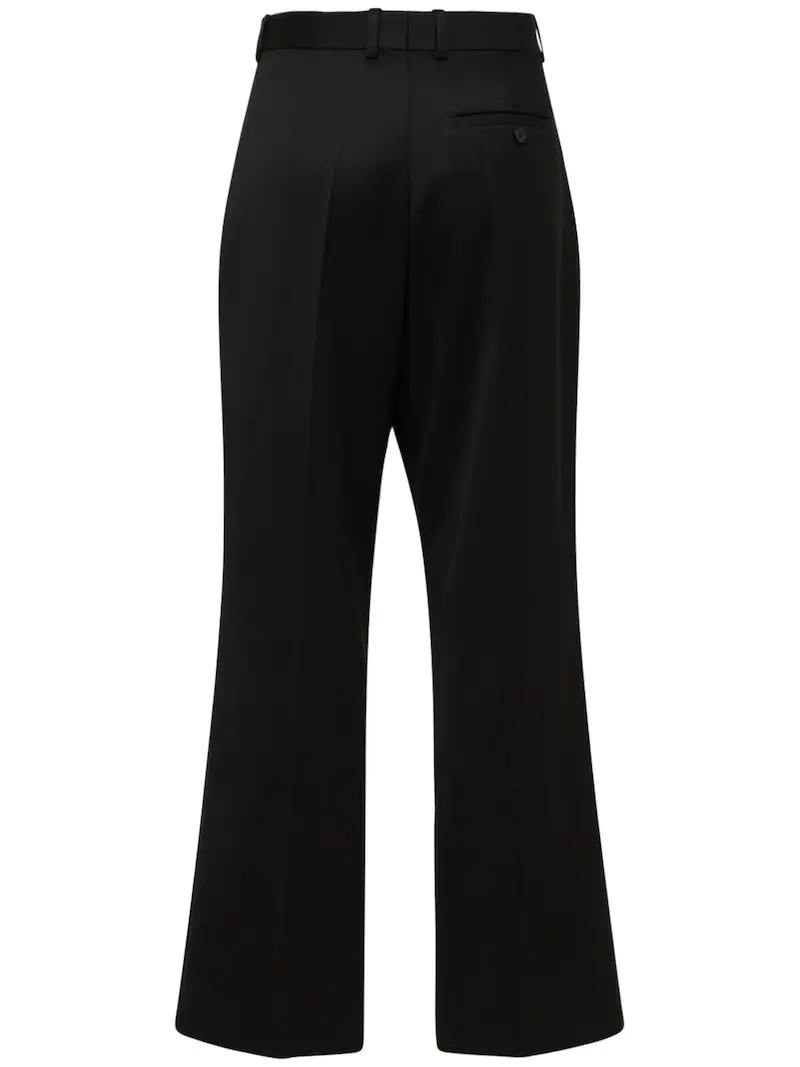 CROPPED WOOL PANTS - 6