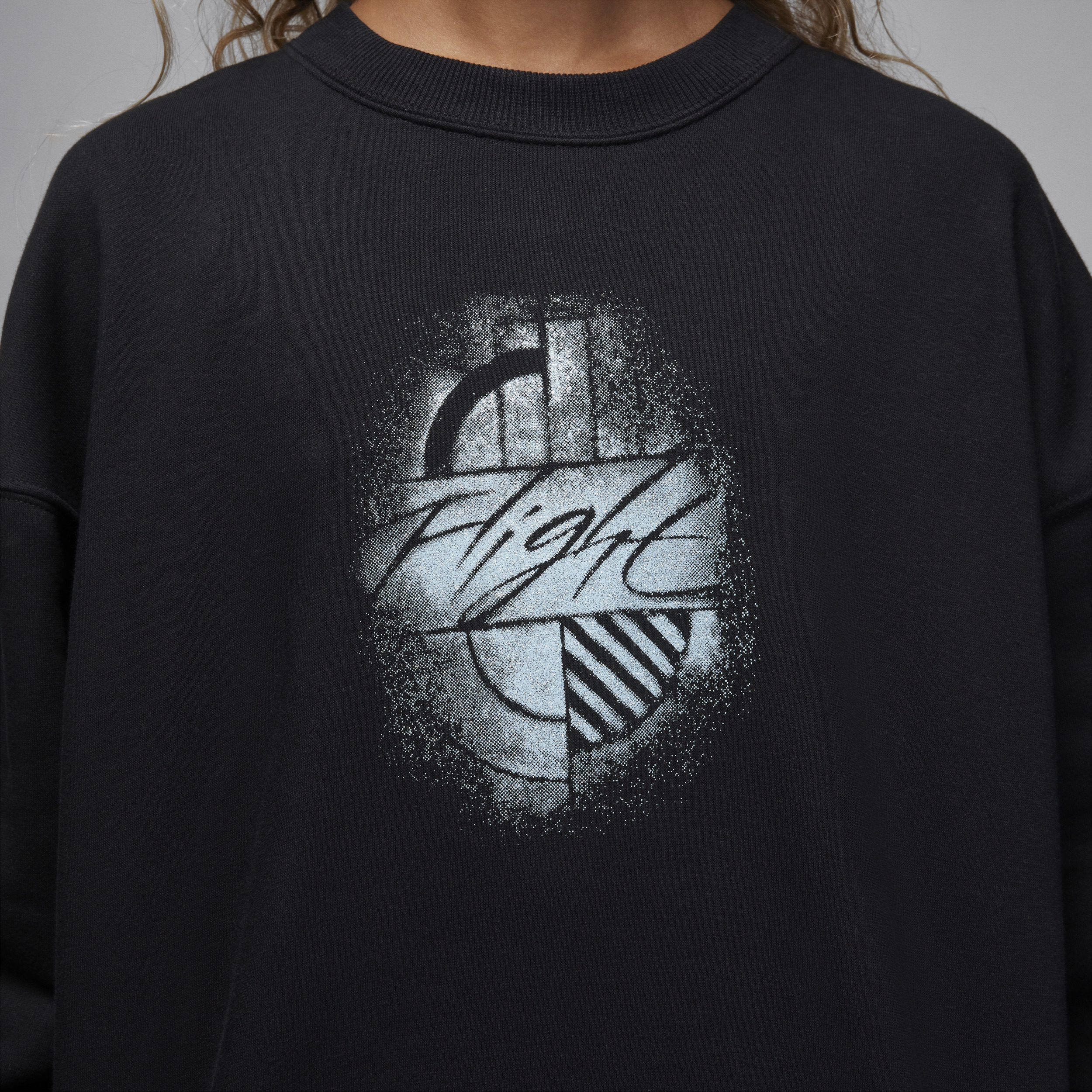 Women's Jordan Brooklyn Fleece Graphic Crew-Neck Sweatshirt - 4