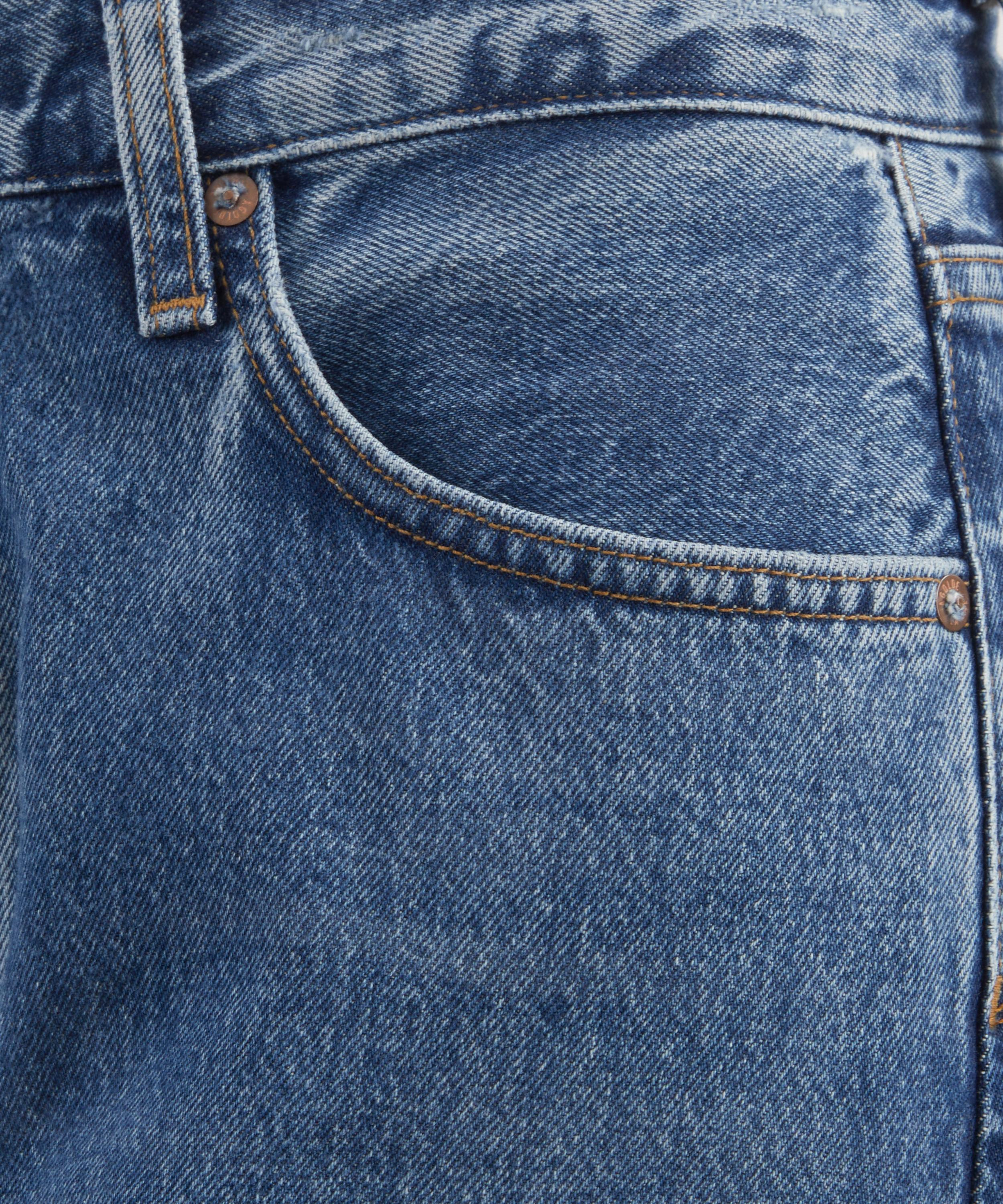 Twist Low Slung Baggy Jeans in Myth - 5