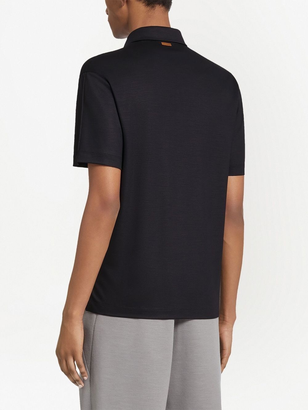 High Performance wool polo shirt - 3