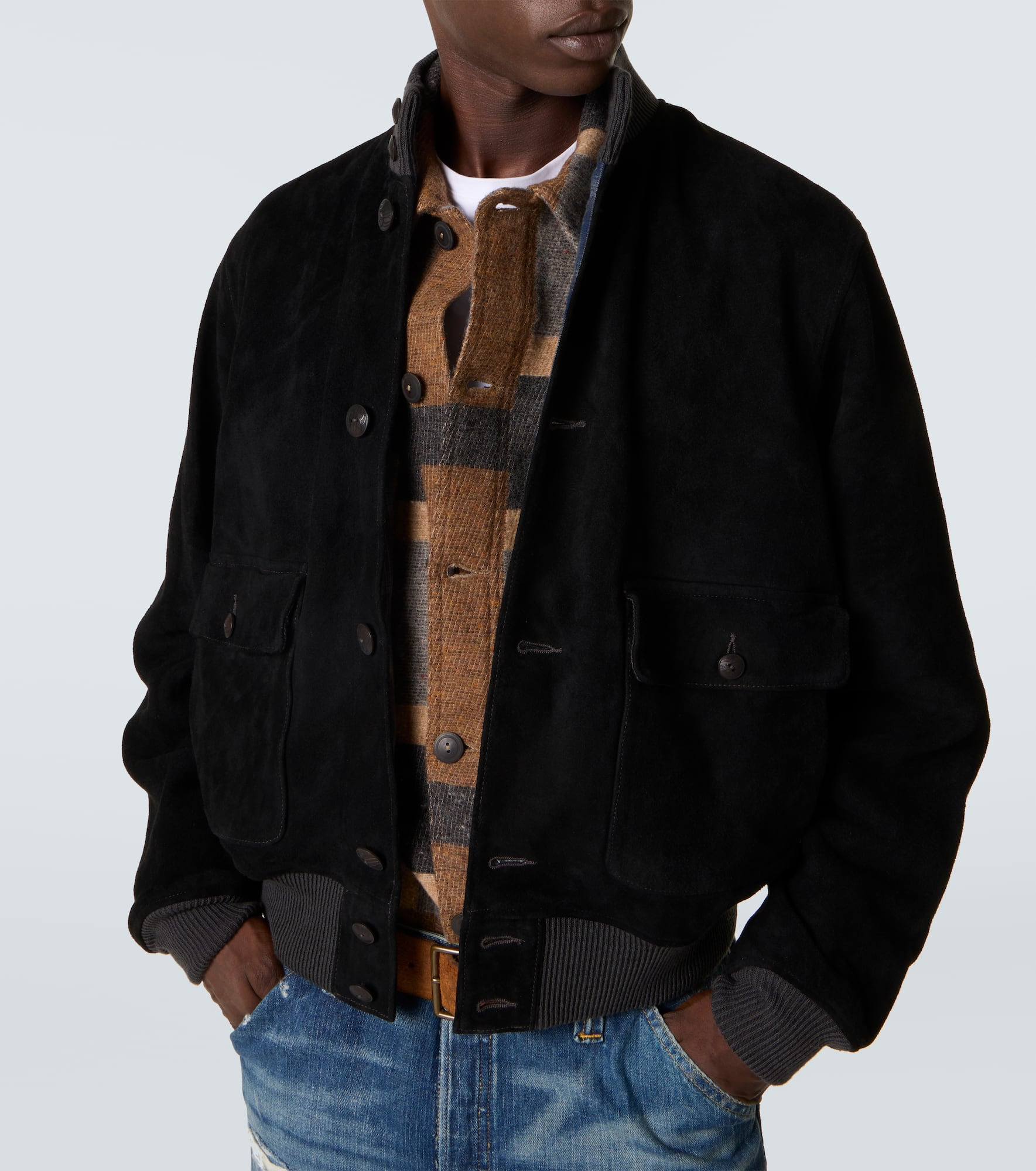 Mason suede bomber jacket - 5