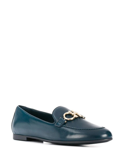 Salvatore Ferragamo logo plaque loafers outlook