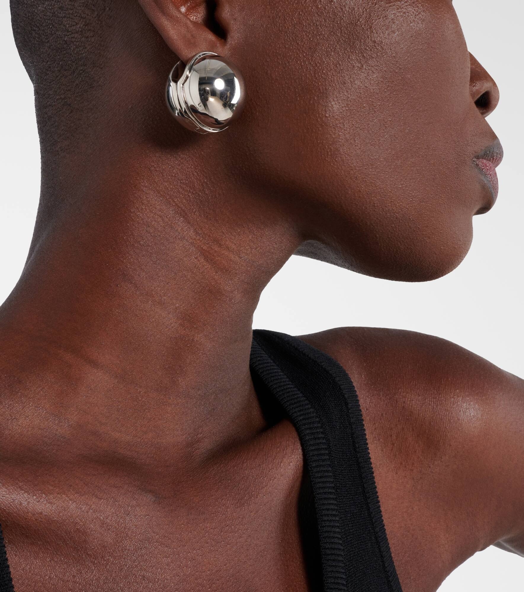 Silver-plated earrings - 6