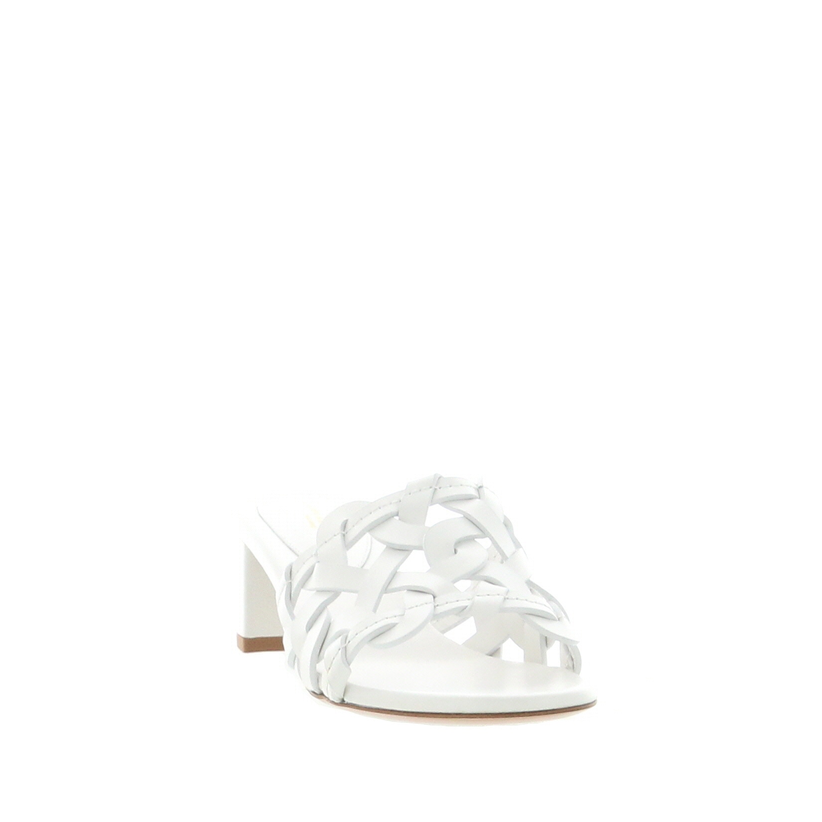 Gianvito Rossi – Amalfi Mule 45 – White - 2