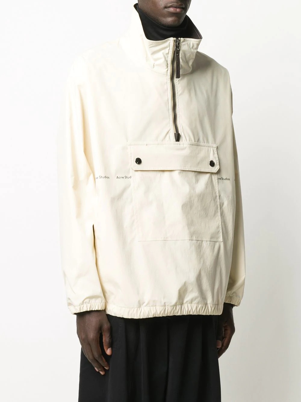 half-zip shell anorak - 3