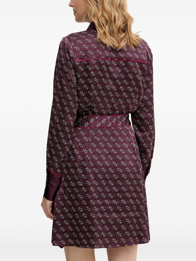 Blerta 4G-print belted mini dress 3