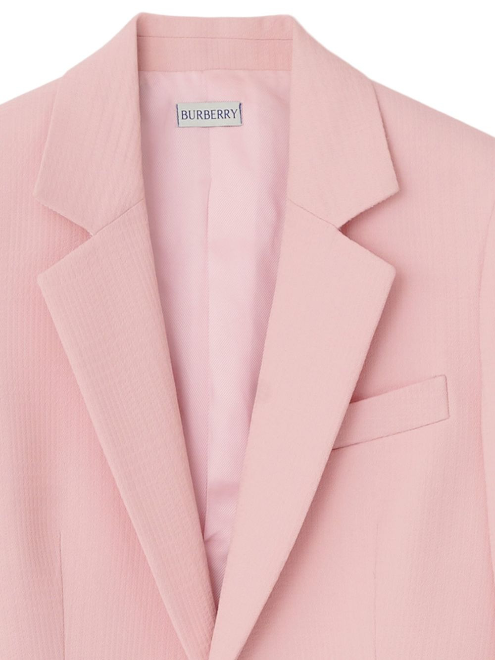 single-breasted wool blazer - 5