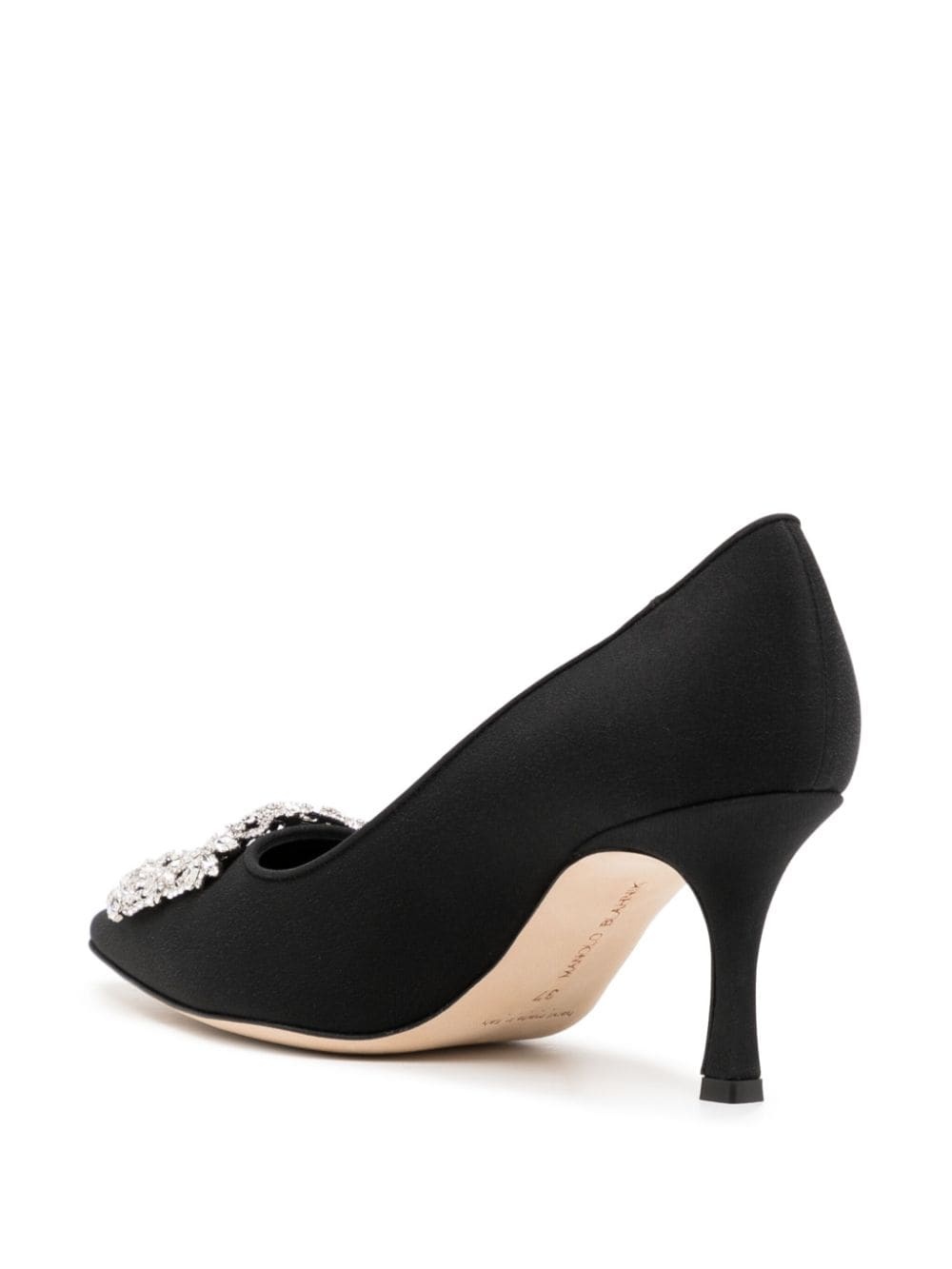 Hangisi 70mm leather pumps - 3