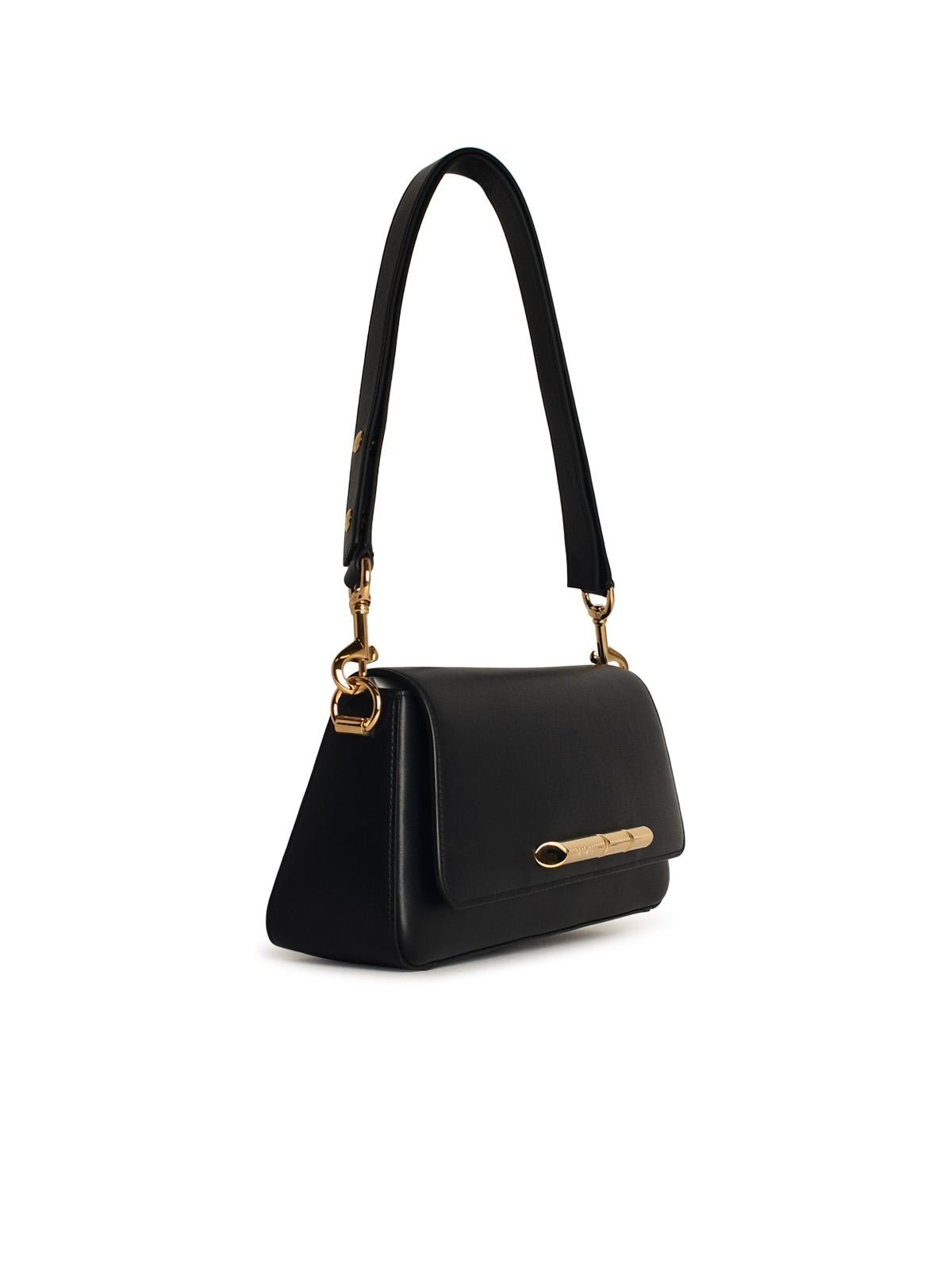 Lanvin 'Sequence' Black Leather Crossbody Bag Woman - 2