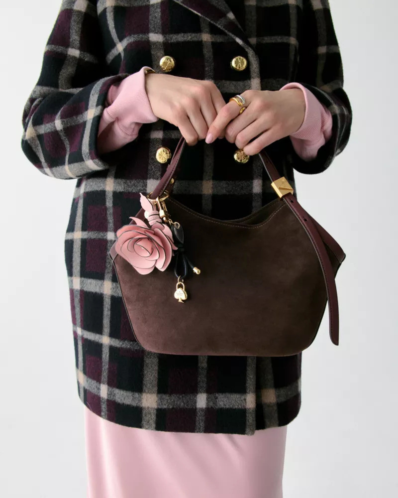 kate spade Charmed Rose Bag Charm outlook