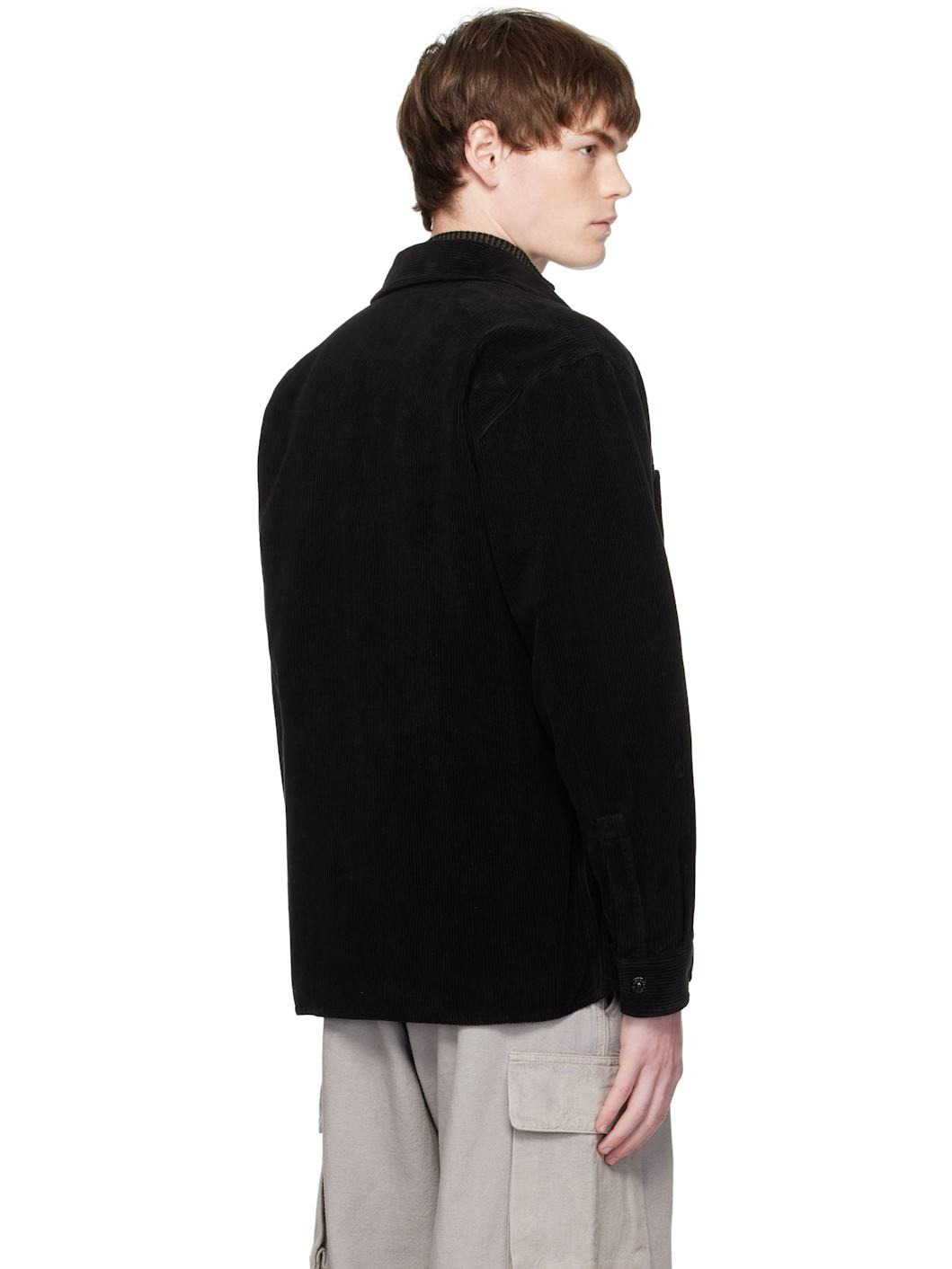 Black 1200012 Organic Cotton Corduroy 800 Shirt - 3
