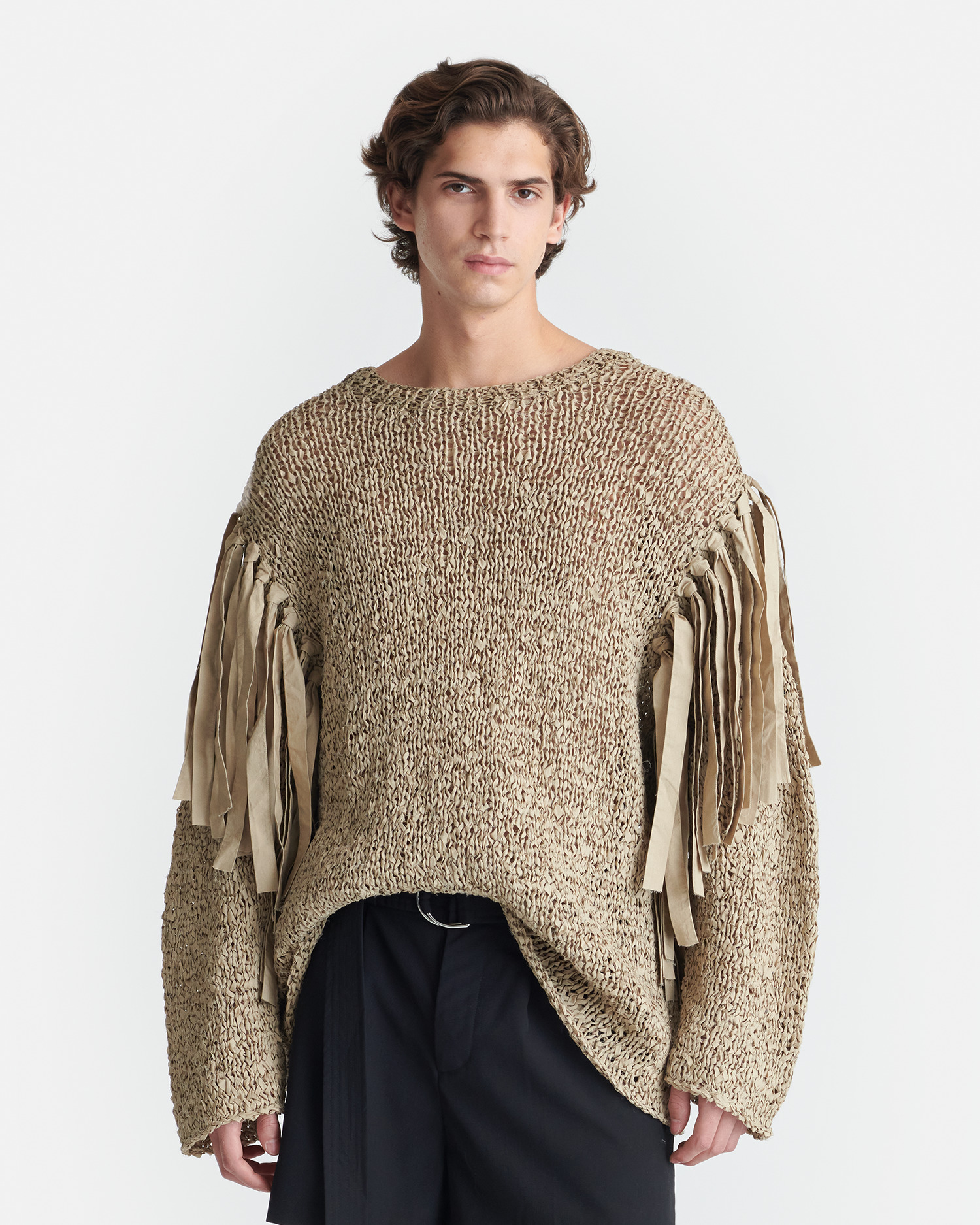 Fringed Sweater - 4