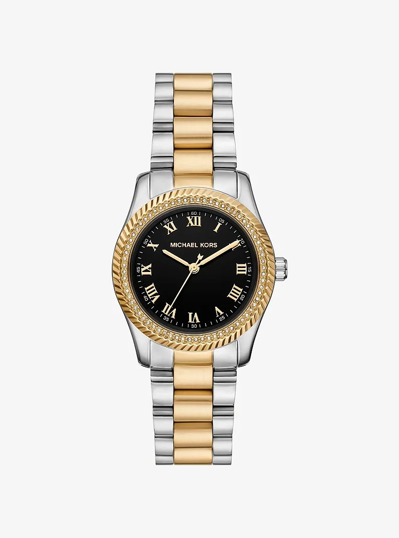 Mini Lexington Pavé Two-Tone Watch - 1