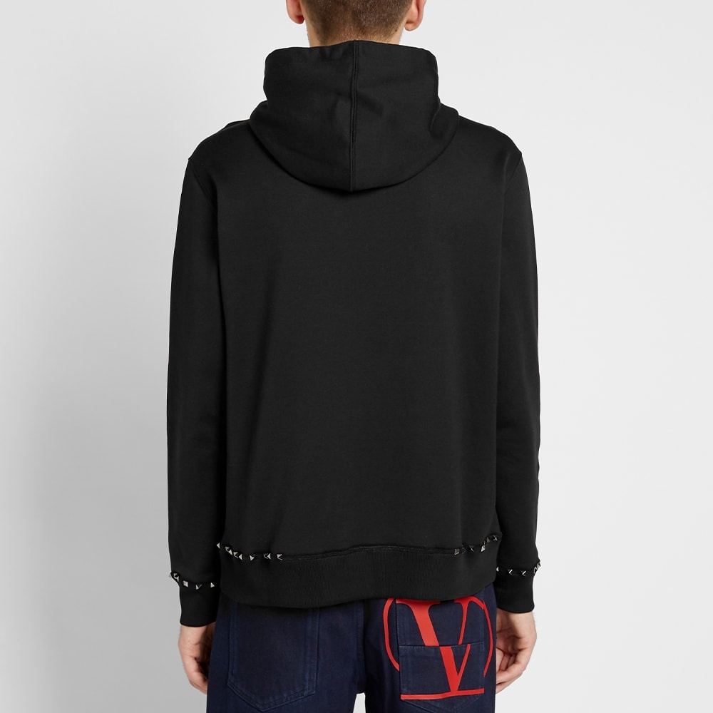 Valentino Rockstud Hem & Cuff Popover Hoody - 7