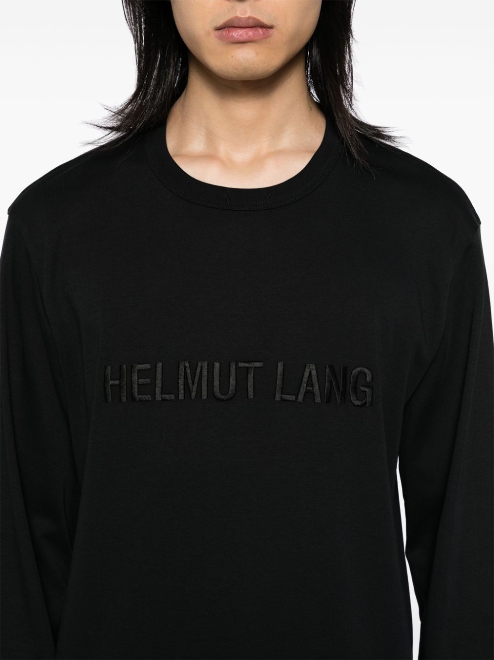 logo-embroidered T-shirt - 5
