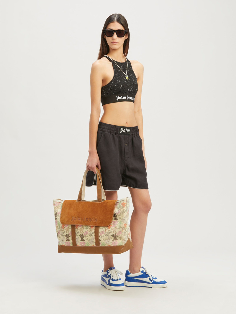 Palm Angels Allover Palmity Classic Tote outlook
