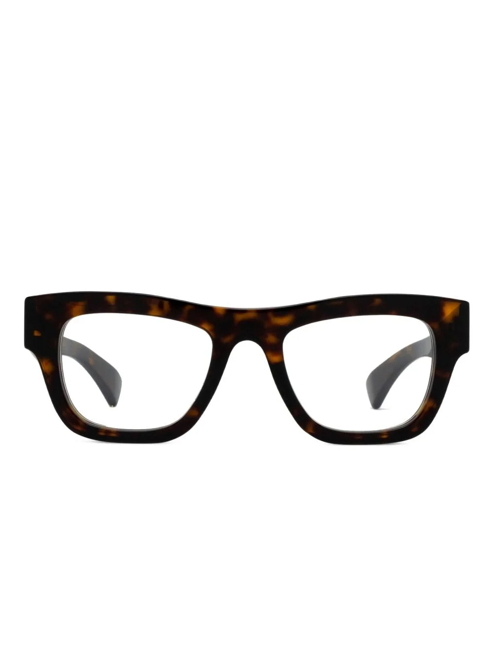 square-frame glasses - 1