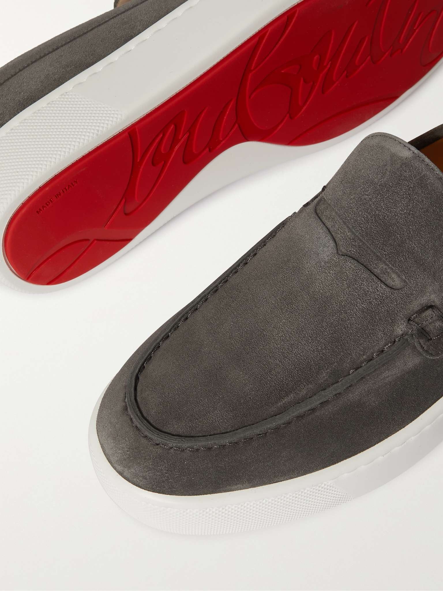 Paqueboat Suede Penny Loafers - 6