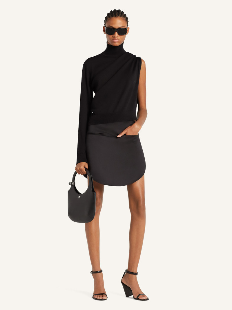 courrèges OFF SHOULDER LIGHT WOOL TOP outlook