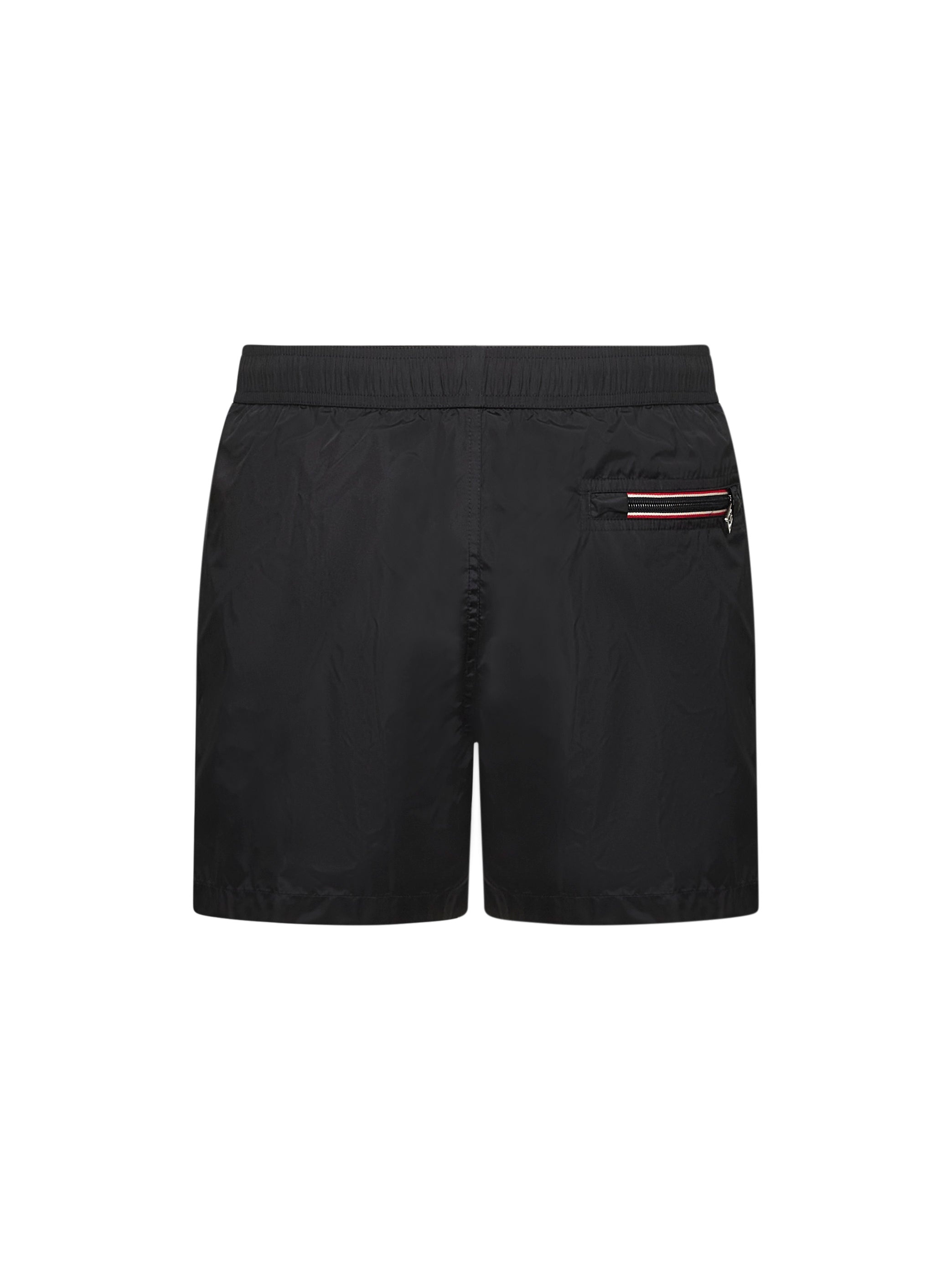 Black nylon swim shorts - 2