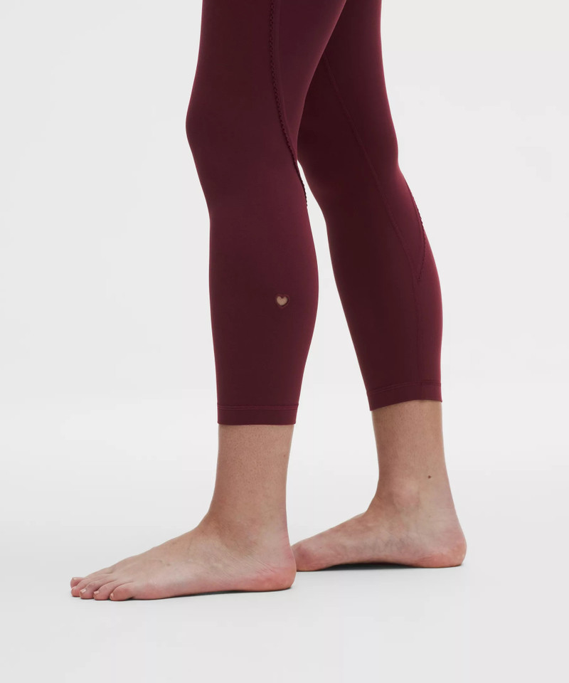 lululemon Groove No Line High-Rise Tight 25" *Heart outlook