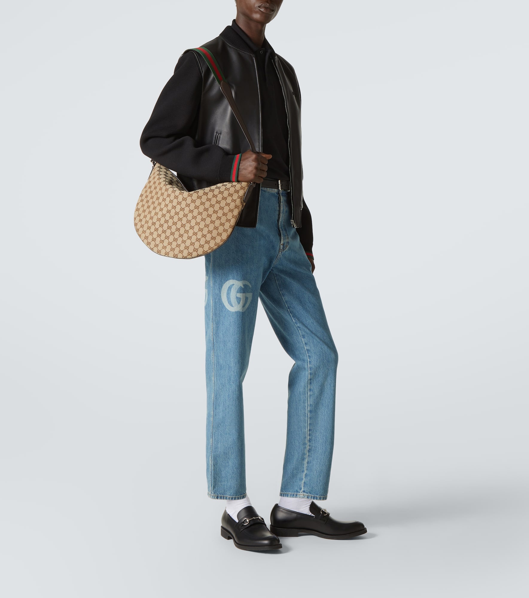 Gucci B Medium shoulder bag - 7