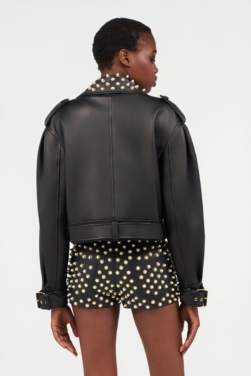 Leather Bomber Jacket 4