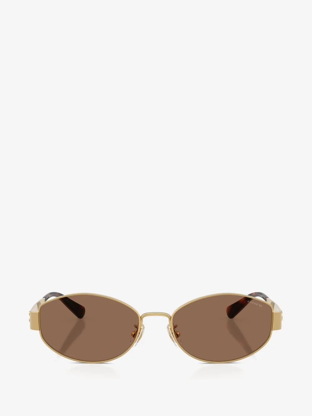 oval-frame sunglasses - 1