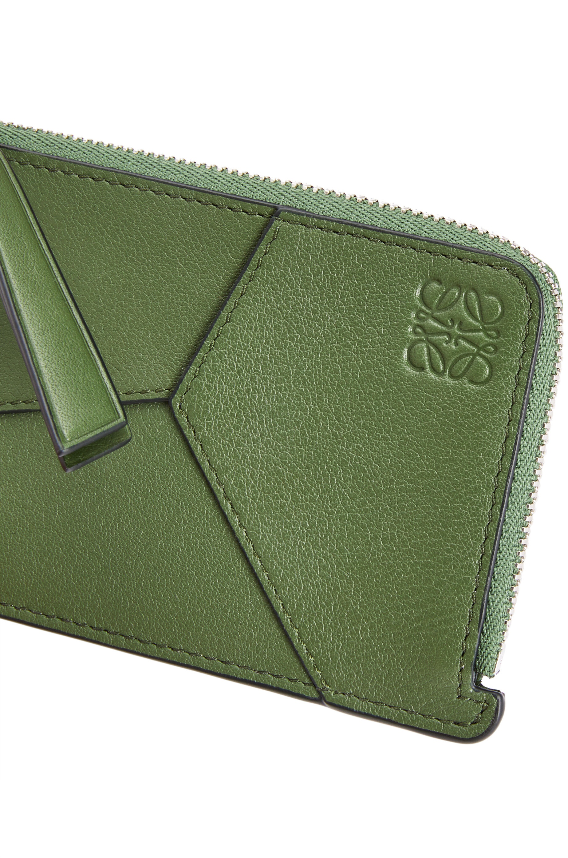 Puzzle Edge long coin cardholder in classic calfskin - 4