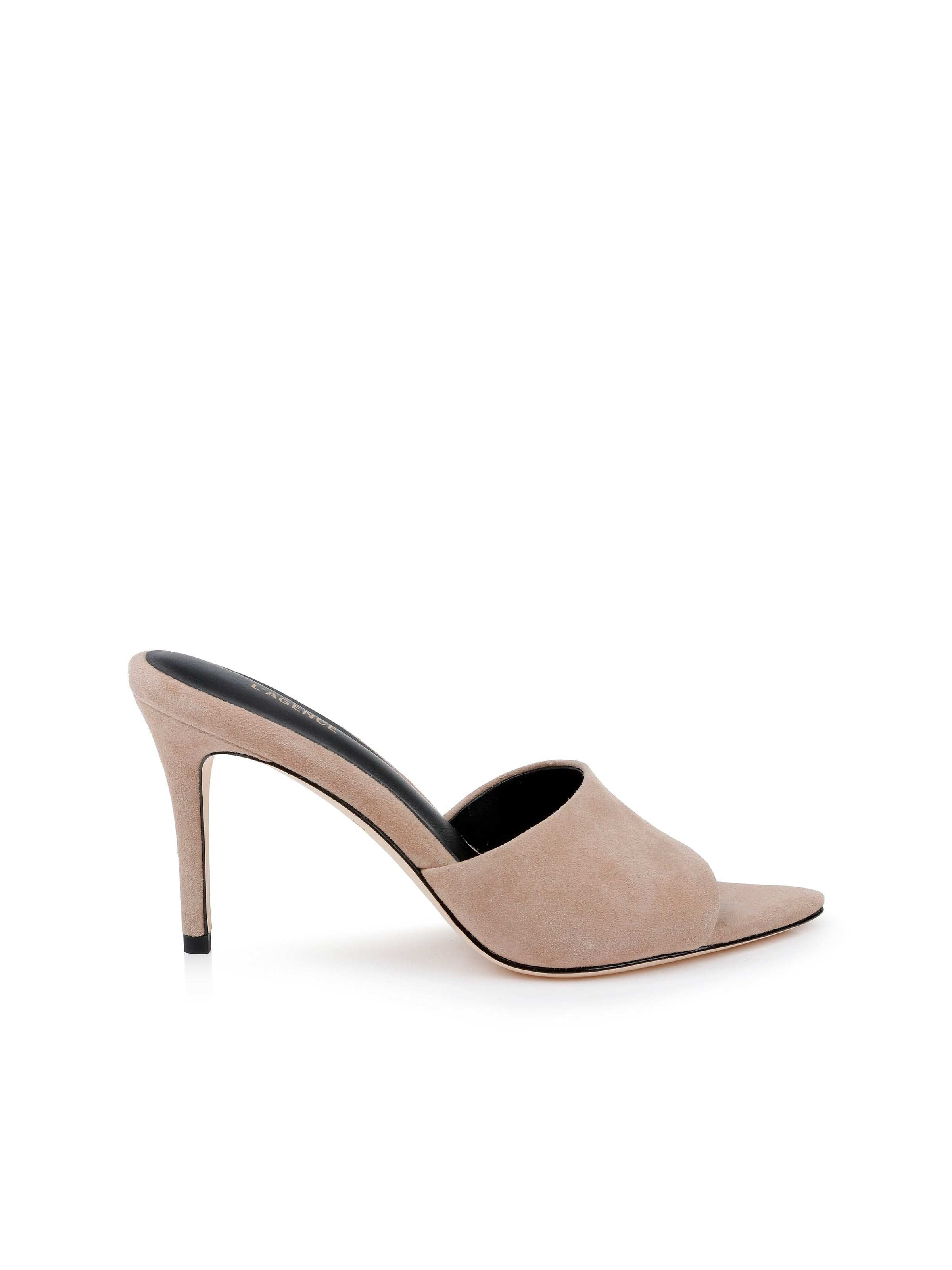 Lolita Suede Open-Toe Mule - 1