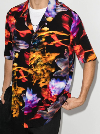 Marcelo Burlon County Of Milan graphic Flowers print shirt outlook