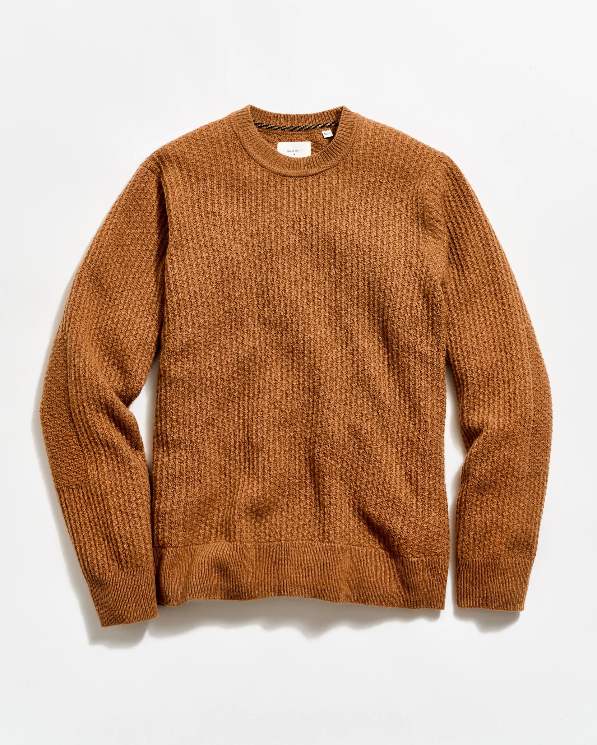 Textured Cashmere Crew - 1