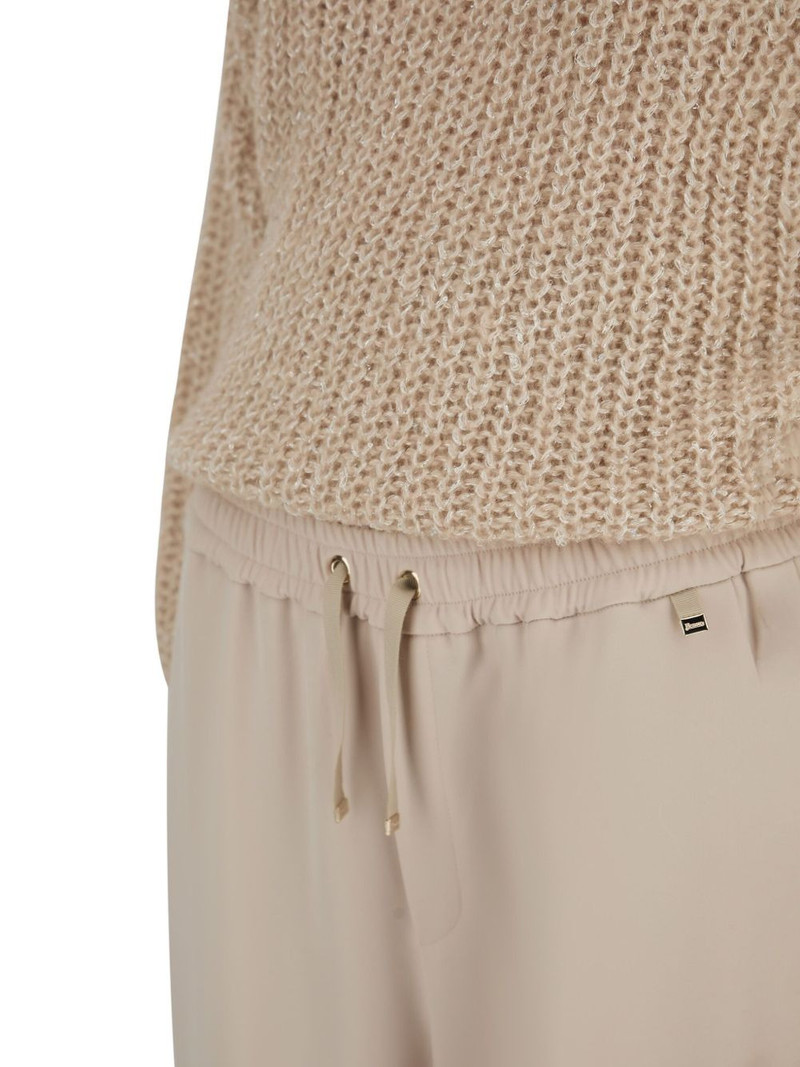 elastic-waist trousers 4
