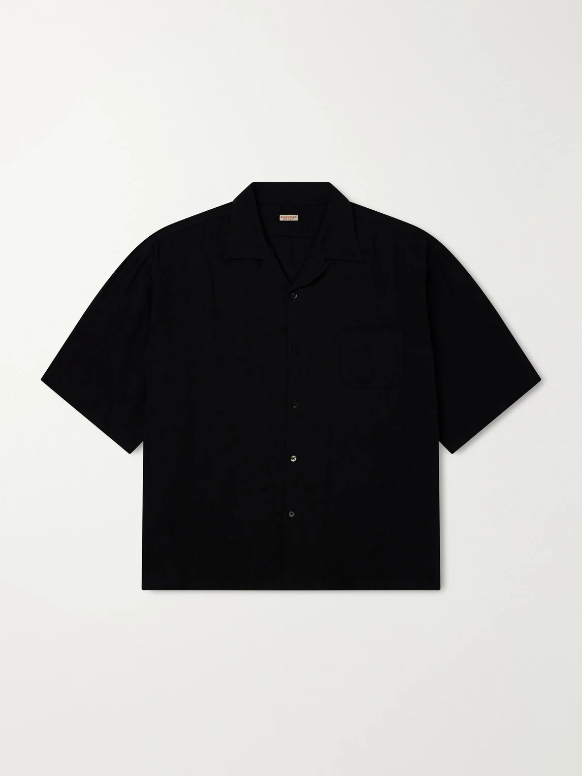 Big Lyocell and Linen-Blend Shirt - 1