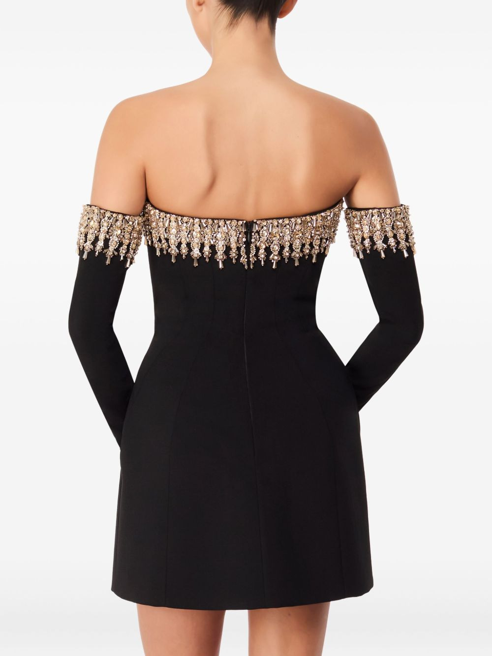 Love Bubble off-shoulder mini dress - 3