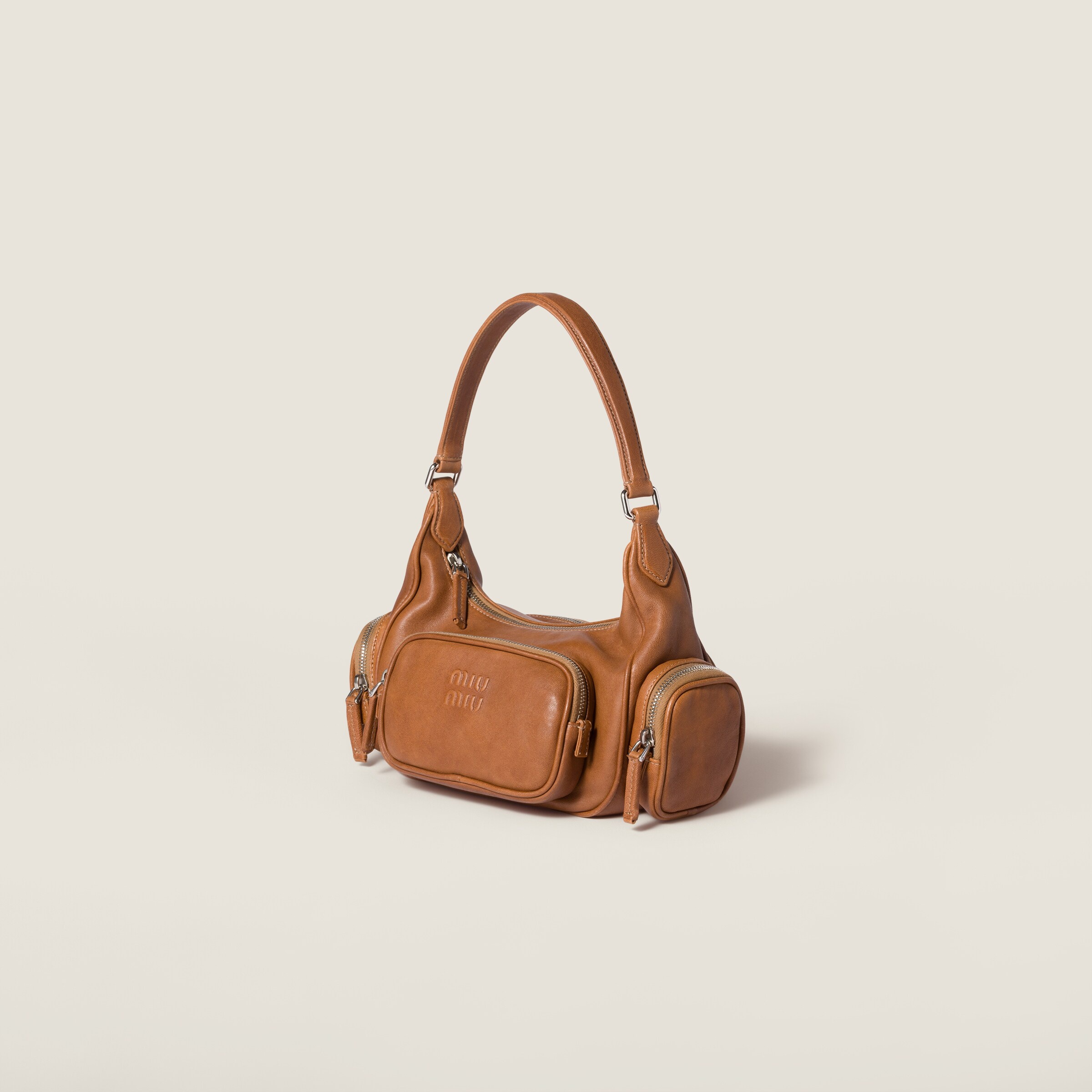 Pocket nappa leather bag - 3
